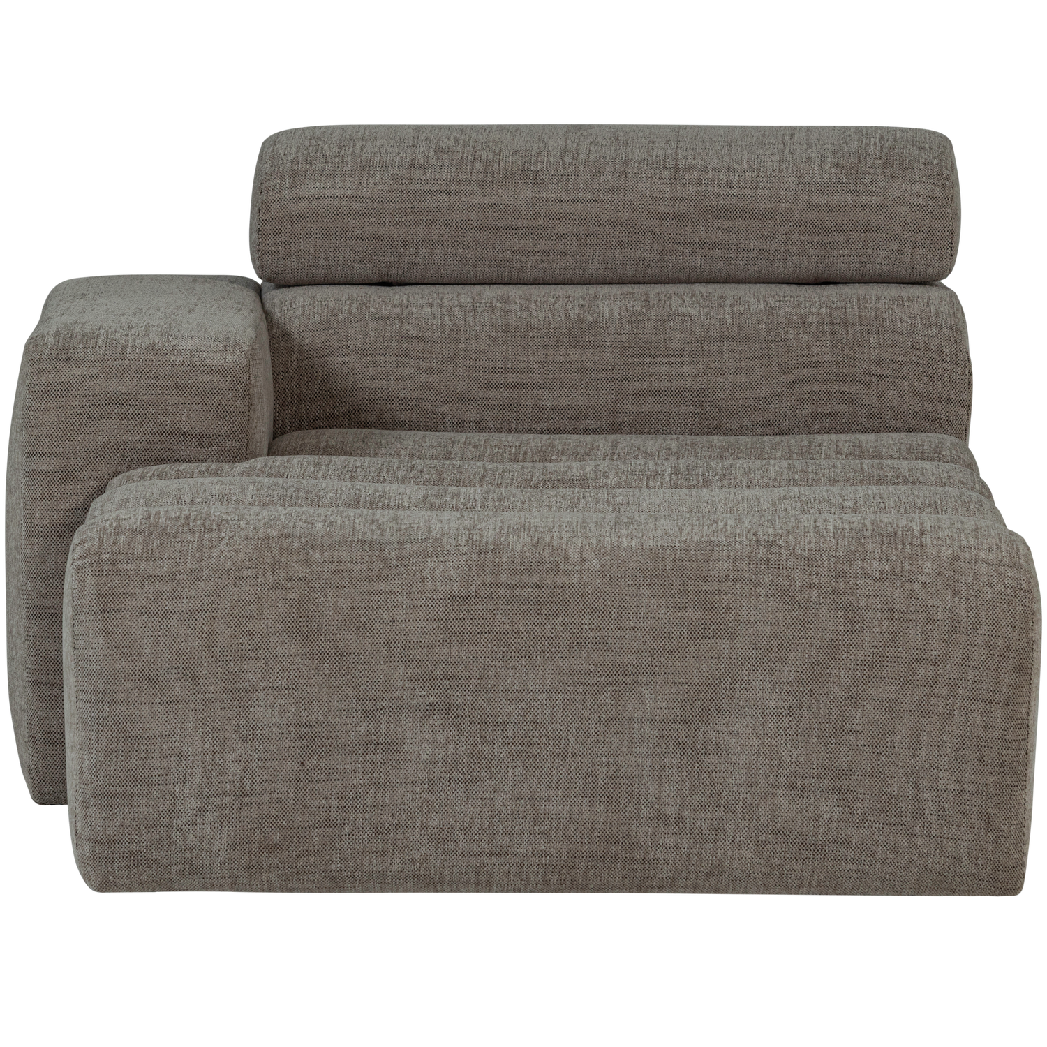 NOVI CHAISE LONGUE ELEMENT ARM LINKS GRIJS MELANGE