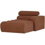 NOVI CHAISE LONGUE ELEMENT ARM RECHTS BOUCLE TERRA