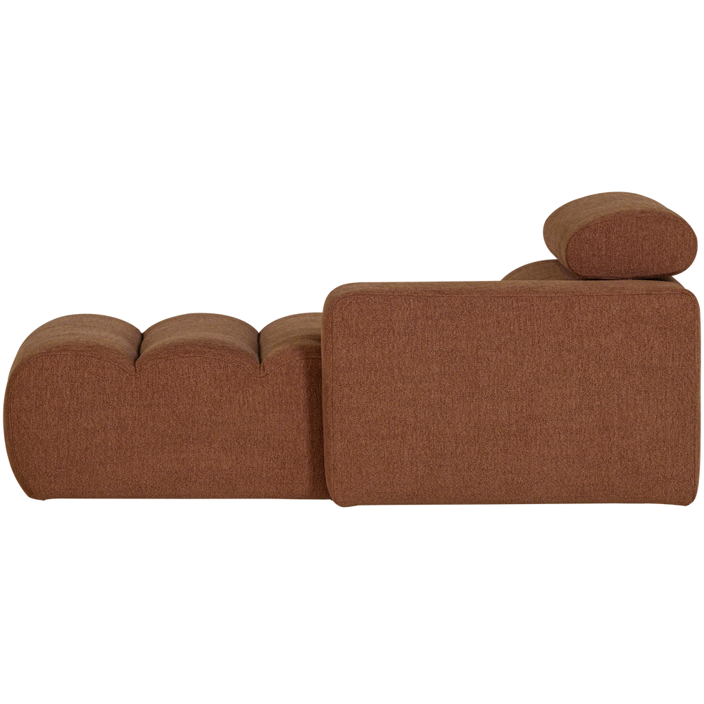 NOVI CHAISE LONGUE ELEMENT ARM RECHTS BOUCLE TERRA