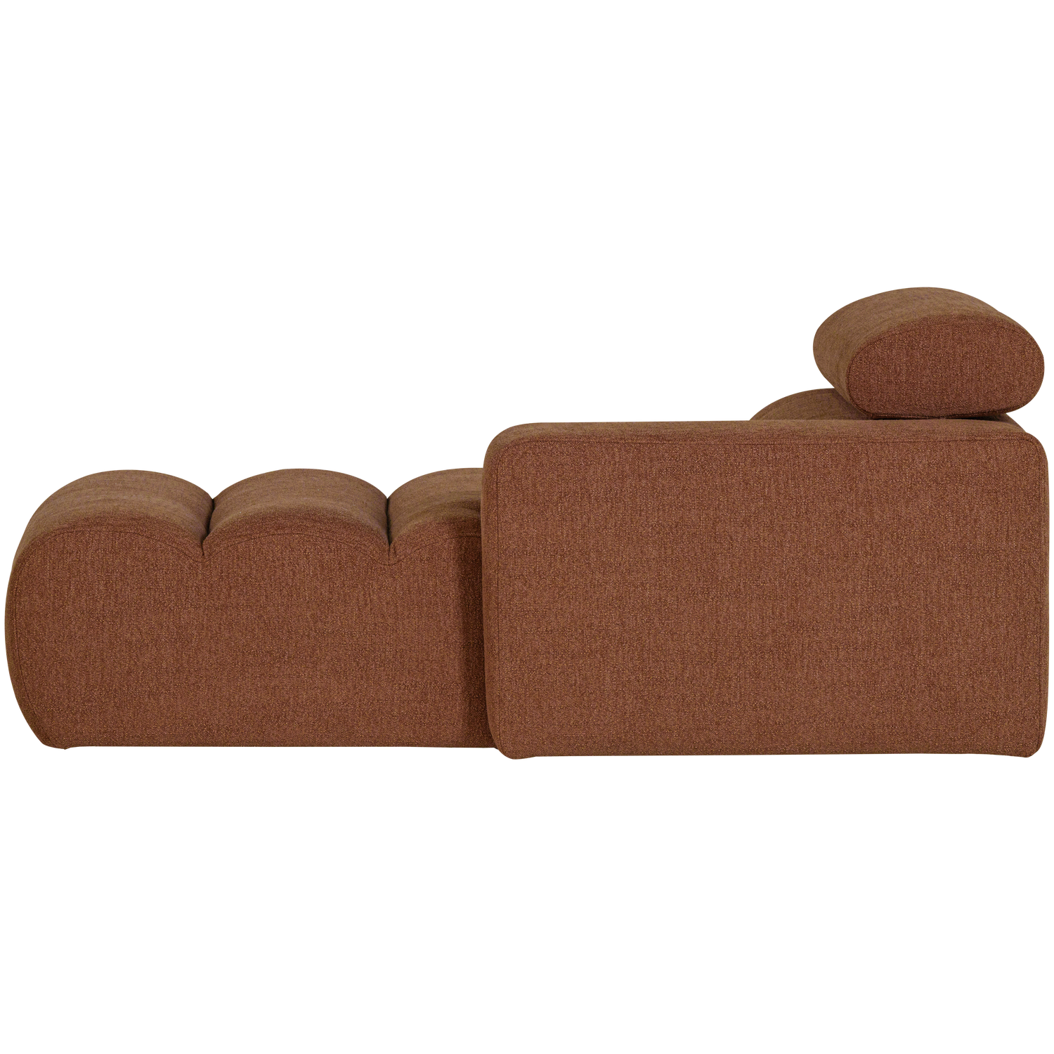 NOVI CHAISE LONGUE ELEMENT ARM RECHTS BOUCLE TERRA
