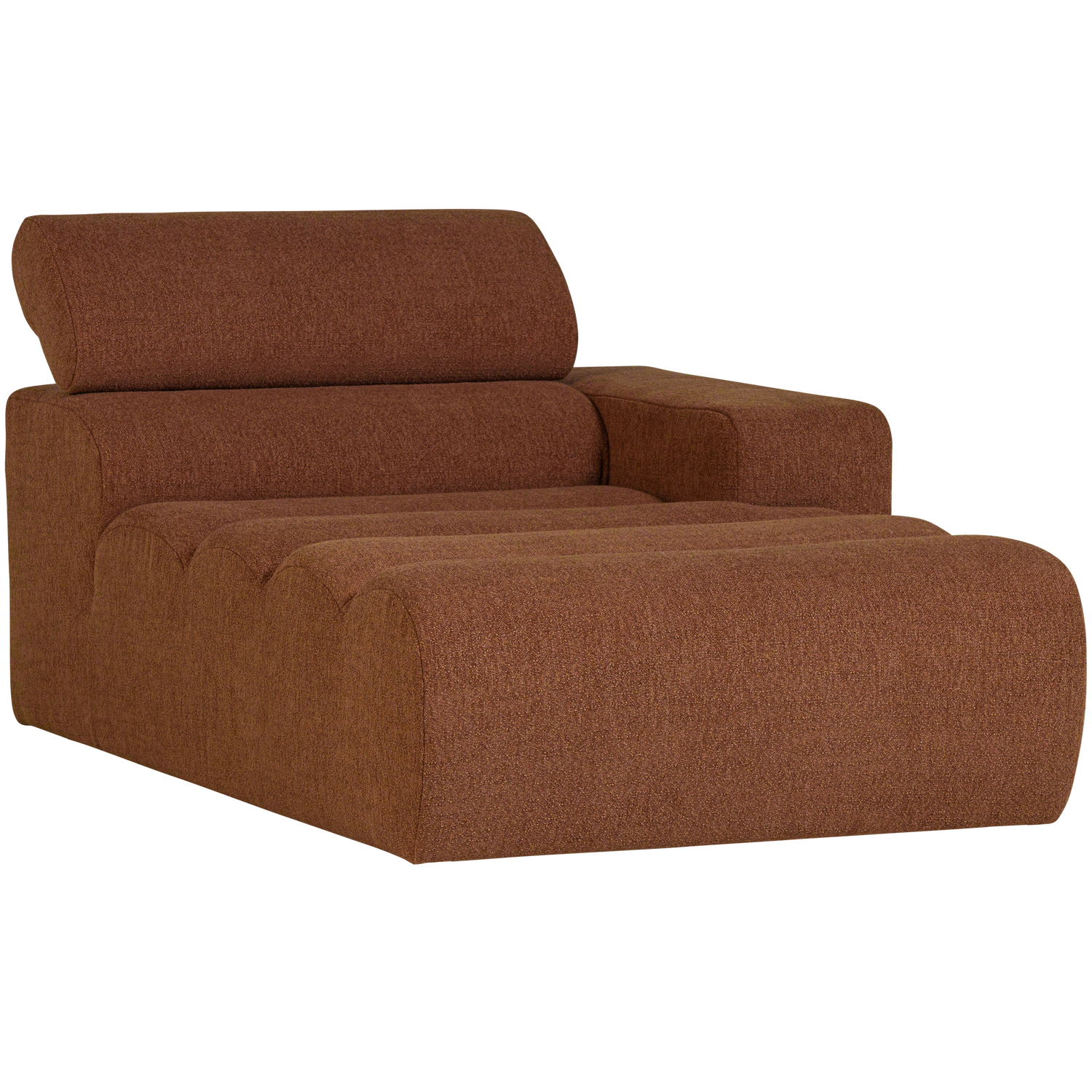 NOVI CHAISE LONGUE ELEMENT ARM RECHTS BOUCLE TERRA