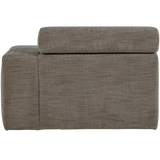 NOVI CHAISE LONGUE ELEMENT ARM RECHTS GRIJS MELANGE