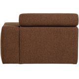 NOVI CHAISE LONGUE ELEMENT ARM RECHTS BOUCLE MOKKABRUIN