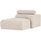 NOVI CHAISE LONGUE ELEMENT ARM RECHTS BOUCLE NATUREL