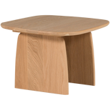 TABLO SALONTAFEL 60 CM EIKEN TRANSPARANT [fsc]