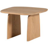 TABLO SALONTAFEL 60 CM EIKEN TRANSPARANT [fsc]