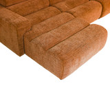 NOVI CHAISE LONGUE BANK LINKS ORANJE MELANGE