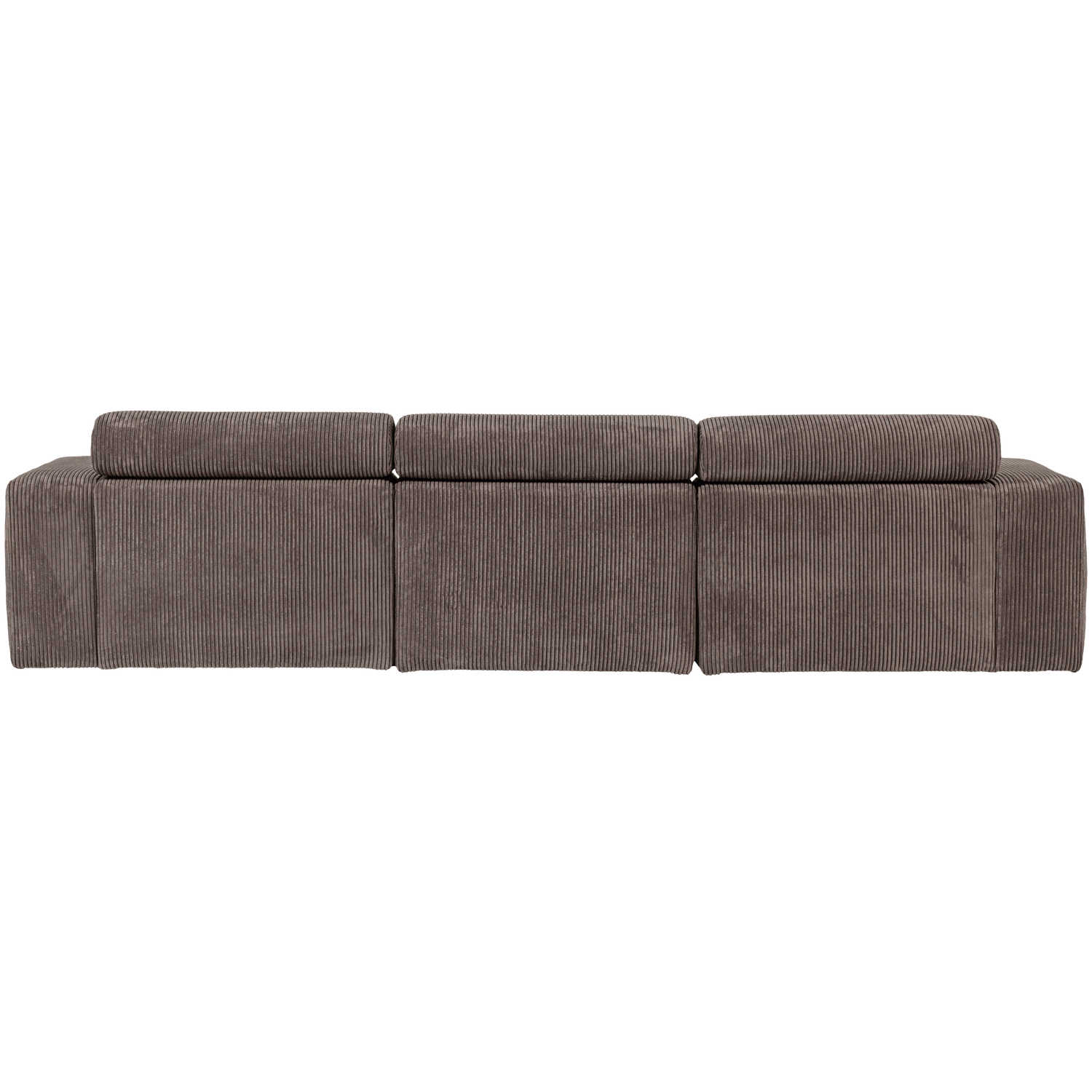 NOVI CHAISE LONGUE BANK LINKS RIBSTOF GRIJSBRUIN