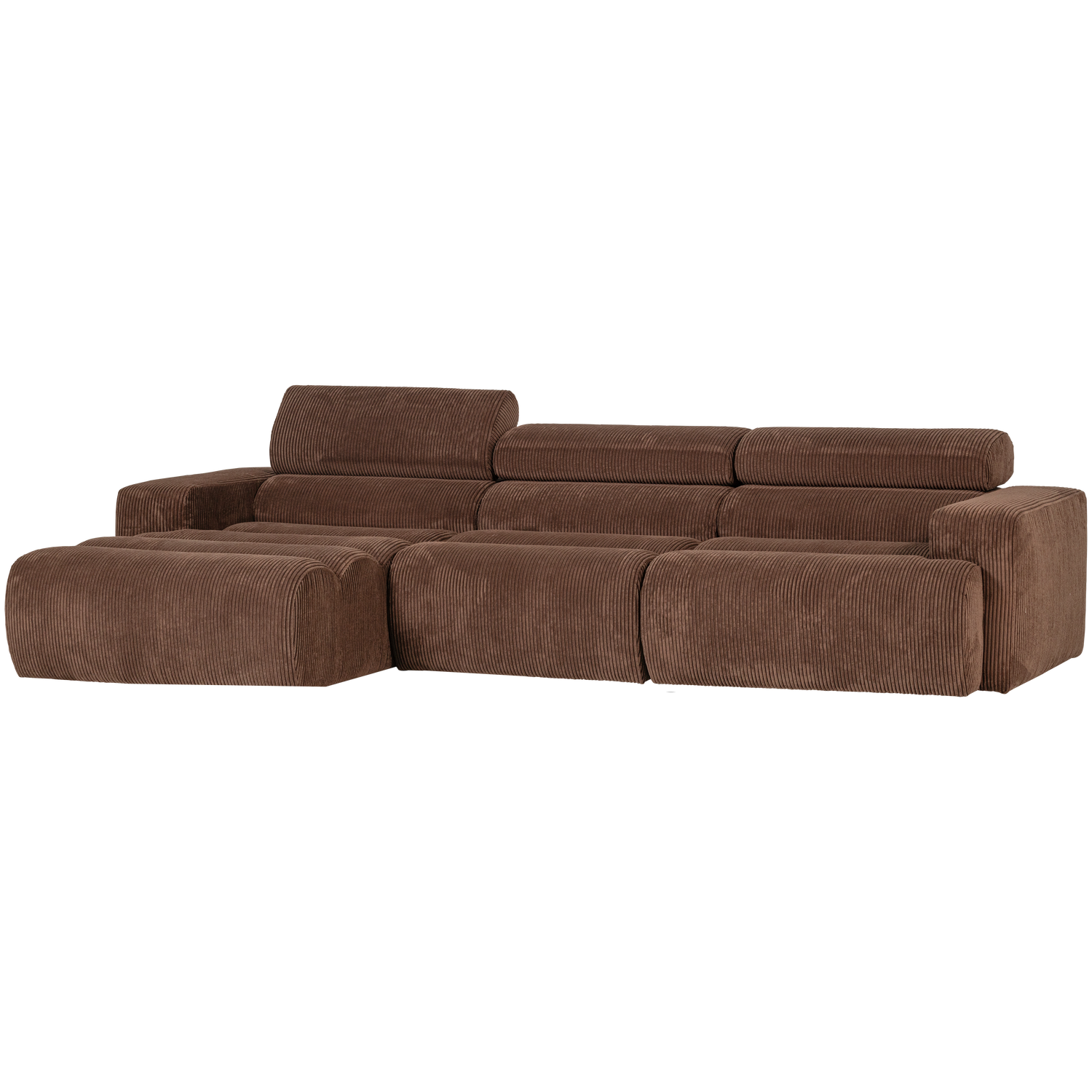 NOVI CHAISE LONGUE BANK LINKS RIBSTOF MOKKABRUIN