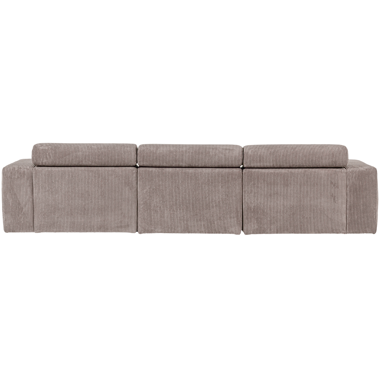 NOVI CHAISE LONGUE BANK LINKS RIBSTOF ZAND