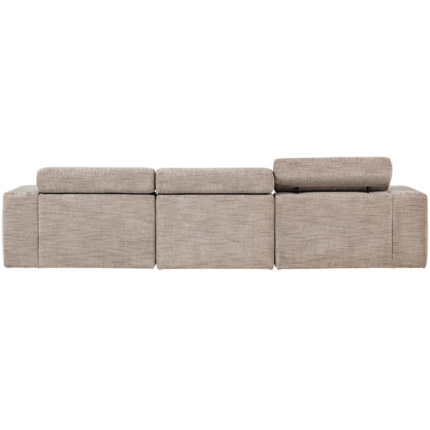 NOVI CHAISE LONGUE BANK RECHTS NATUREL MELANGE