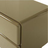 LUSTRA LADEKAST/NACHTKASTJE HOUT HOOGGLANS GROEN [fsc]