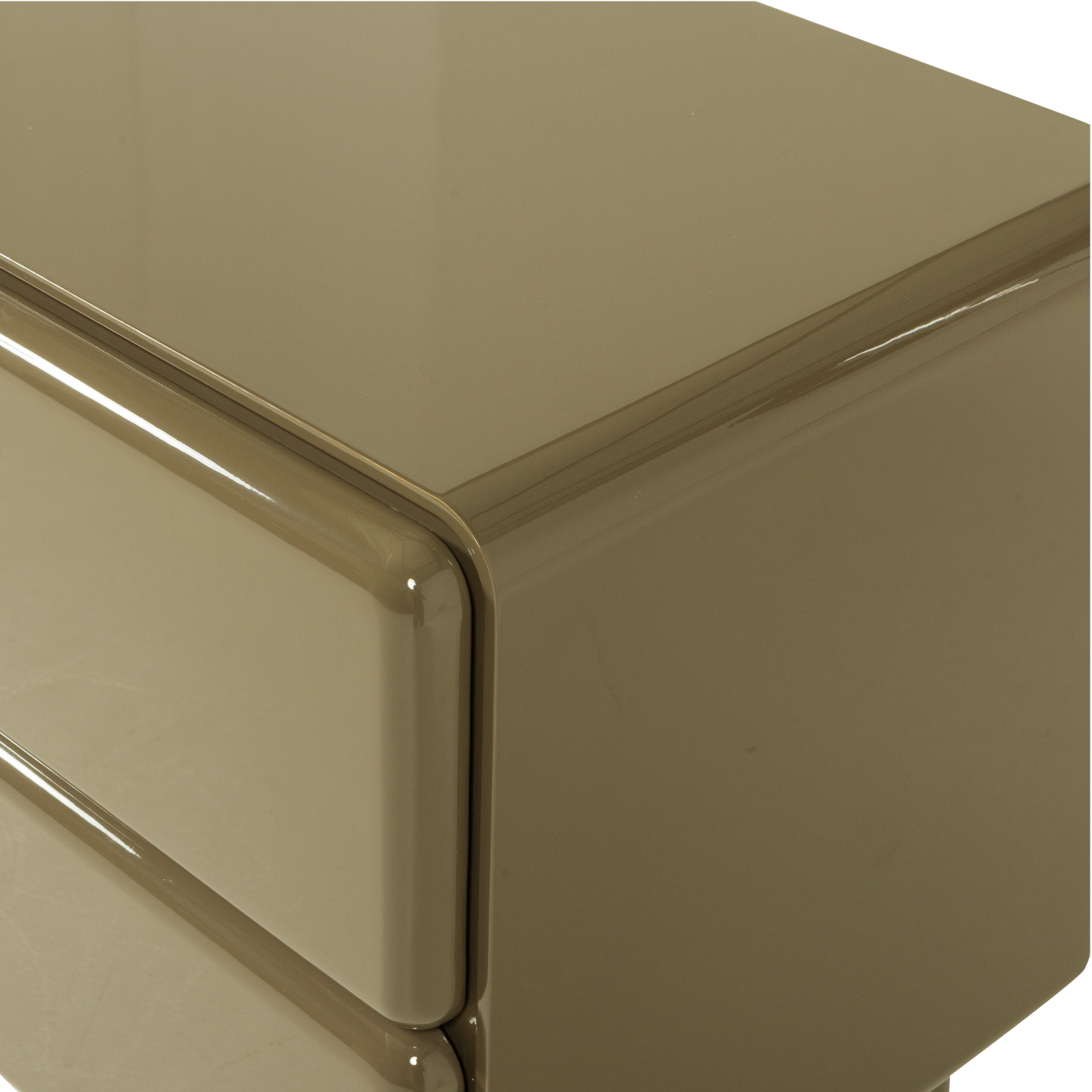 LUSTRA LADEKAST/NACHTKASTJE HOUT HOOGGLANS GROEN [fsc]