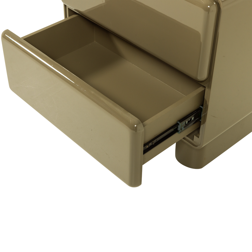 LUSTRA LADEKAST/NACHTKASTJE HOUT HOOGGLANS GROEN [fsc]