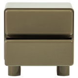 LUSTRA LADEKAST/NACHTKASTJE HOUT HOOGGLANS GROEN [fsc]