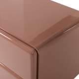 LUSTRA LADEKAST/NACHTKASTJE HOUT HOOGGLANS OUDROZE [fsc]