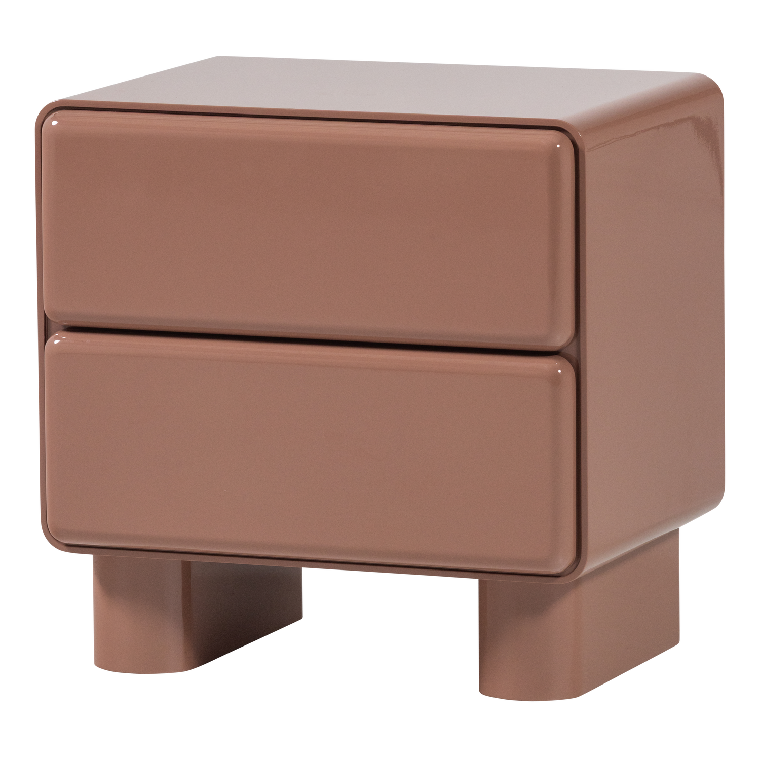 LUSTRA LADEKAST/NACHTKASTJE HOUT HOOGGLANS OUDROZE [fsc]