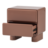 LUSTRA LADEKAST/NACHTKASTJE HOUT HOOGGLANS OUDROZE [fsc]