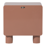 LUSTRA LADEKAST/NACHTKASTJE HOUT HOOGGLANS OUDROZE [fsc]