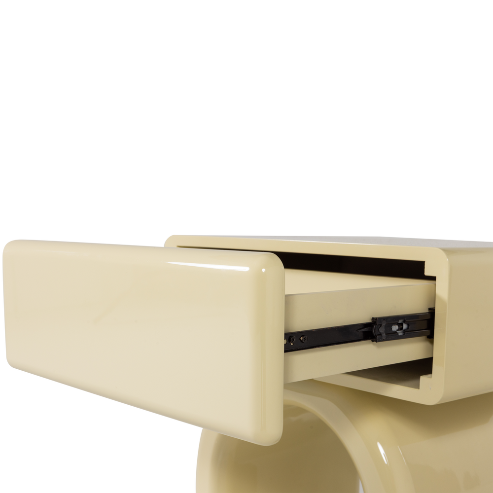 ZOREL LADEKAST/NACHTKASTJE HOUT HOOGGLANS ZACHTGROEN [fsc]