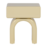 ZOREL LADEKAST/NACHTKASTJE HOUT HOOGGLANS ZACHTGROEN [fsc]