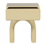 ZOREL LADEKAST/NACHTKASTJE HOUT HOOGGLANS ZACHTGROEN [fsc]