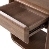 ELURA LADEKAST/NACHTKASTJE 1 LADE HOUT FINEER BRUIN