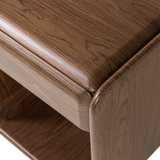 ELURA LADEKAST/NACHTKASTJE 1 LADE HOUT FINEER BRUIN