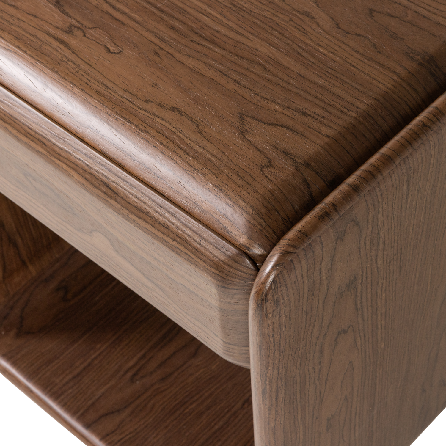 ELURA LADEKAST/NACHTKASTJE 1 LADE HOUT FINEER BRUIN