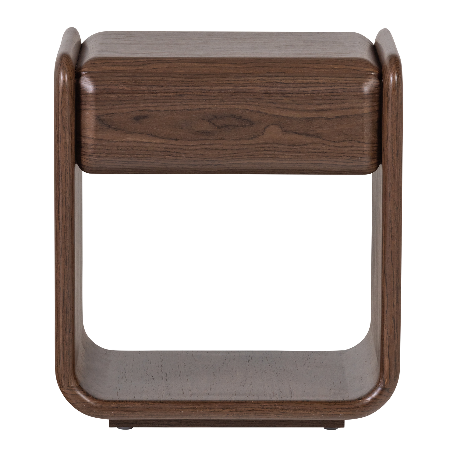 ELURA LADEKAST/NACHTKASTJE 1 LADE HOUT FINEER BRUIN