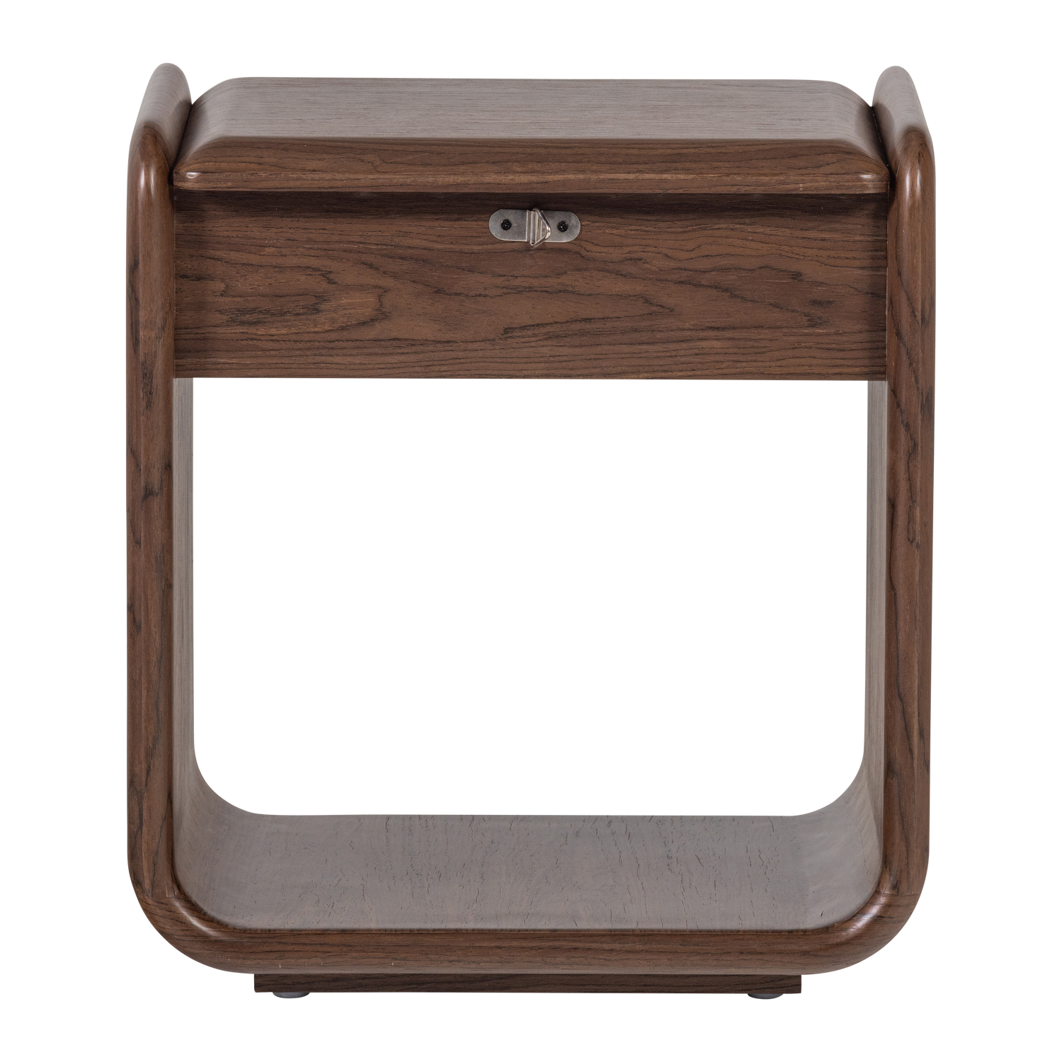 ELURA LADEKAST/NACHTKASTJE 1 LADE HOUT FINEER BRUIN