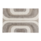 MORO VLOERKLEED WOL/KATOEN GRIJSWIT 170x240 CM