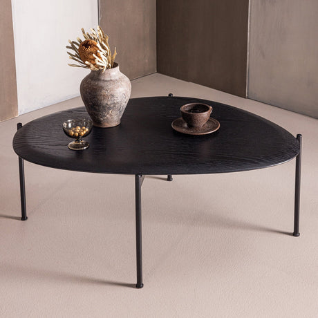 Kota salontafel 36x92x68cm mdf/fineer zwart