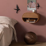 RODEO BAL KUSSEN KLEIN METALLIC WARM BRUIN