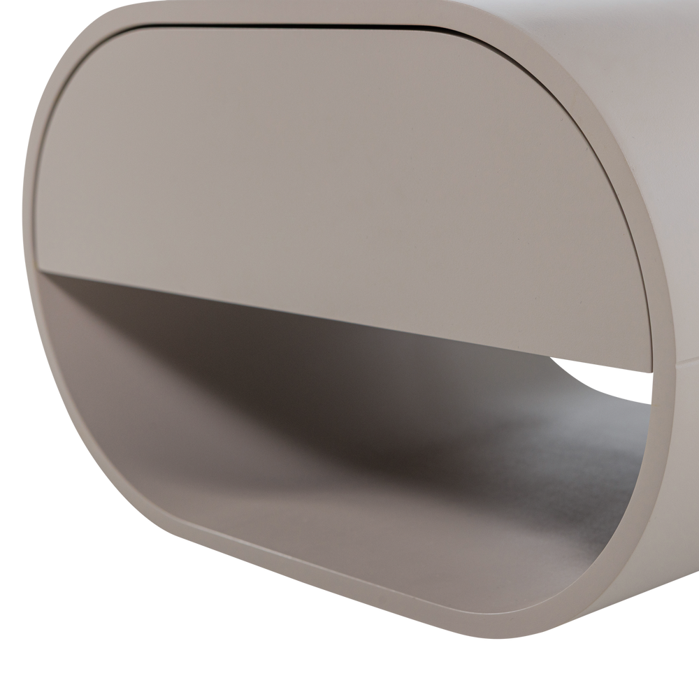 MOMO HANGEND LADEKAST/NACHTKASTJE HOUT ZAND [fsc]