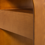 MOMO NACHTKASTJE/BIJZETTAFEL HOUT BRUIN [fsc]