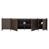 BROCK TV MEUBEL 200 CM ESSEN FINEER MIDDENBRUIN [fsc]