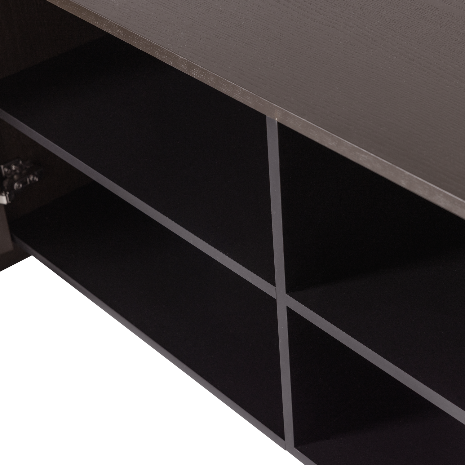 BROCK TV MEUBEL 200 CM ESSEN FINEER MIDDENBRUIN [fsc]