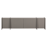 BROCK TV MEUBEL 200 CM ESSEN FINEER WARMGRIJS [fsc]