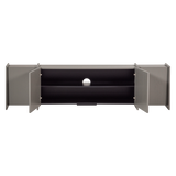 BROCK TV MEUBEL 200 CM ESSEN FINEER WARMGRIJS [fsc]