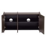 BROCK TV MEUBEL 102 CM ESSEN FINEER MIDDENBRUIN [fsc]