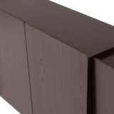 BROCK DRESSOIR 200 CM ESSEN FINEER MIDDENBRUIN [fsc]