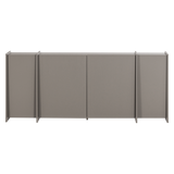 BROCK DRESSOIR 200 CM ESSEN FINEER WARMGRIJS [fsc]