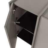 BROCK DRESSOIR 200 CM ESSEN FINEER WARMGRIJS [fsc]