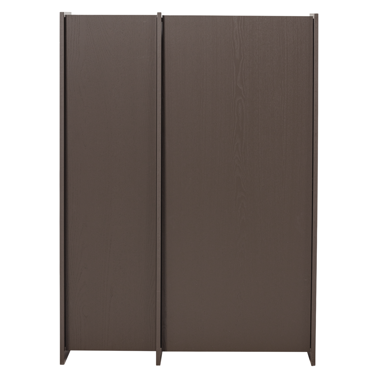 BROCK 2-DEURS KAST ESSEN FINEER MIDDENBRUIN [fsc]