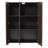 BROCK 2-DEURS KAST ESSEN FINEER MIDDENBRUIN [fsc]