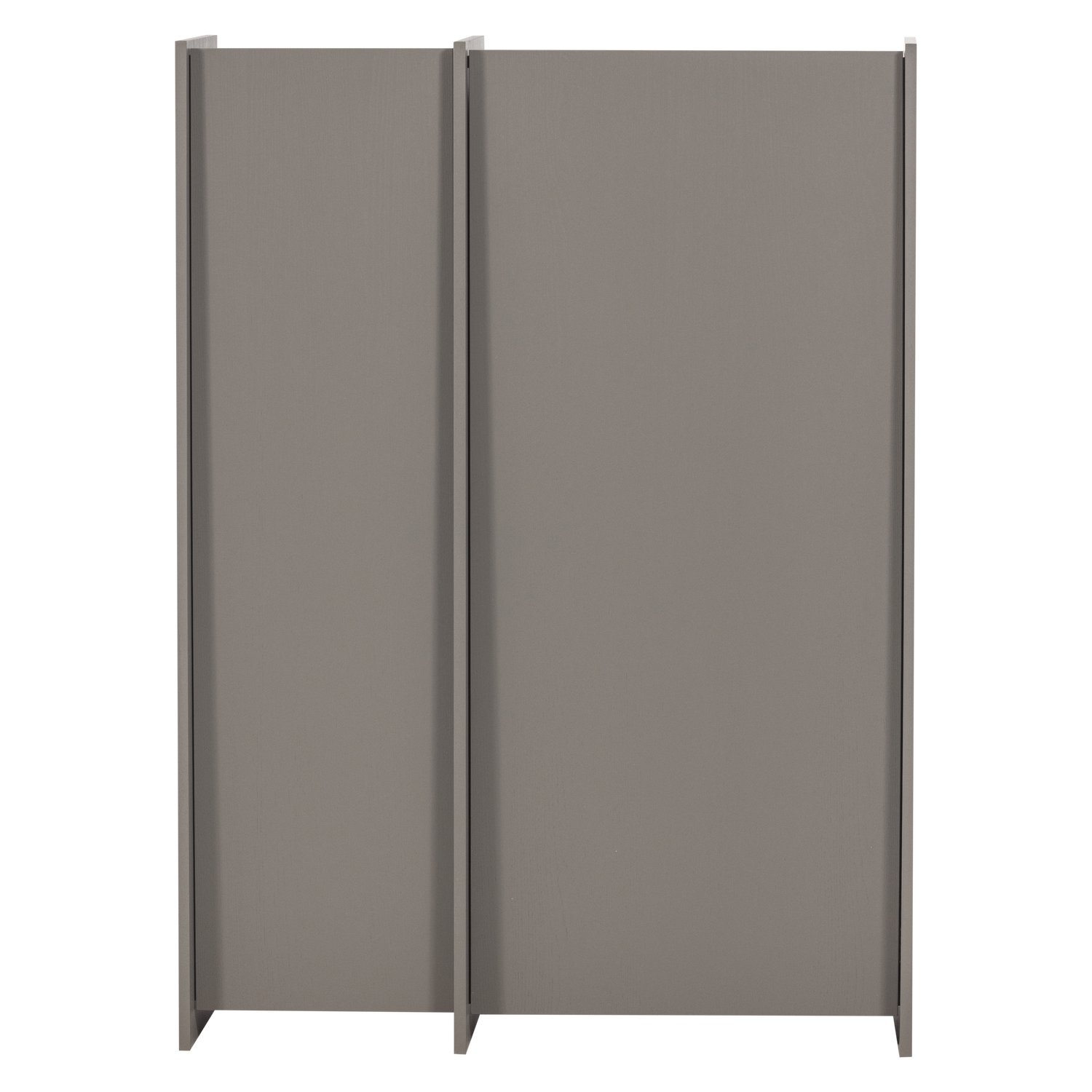 BROCK 2-DEURS KAST ESSEN FINEER WARMGRIJS [fsc]