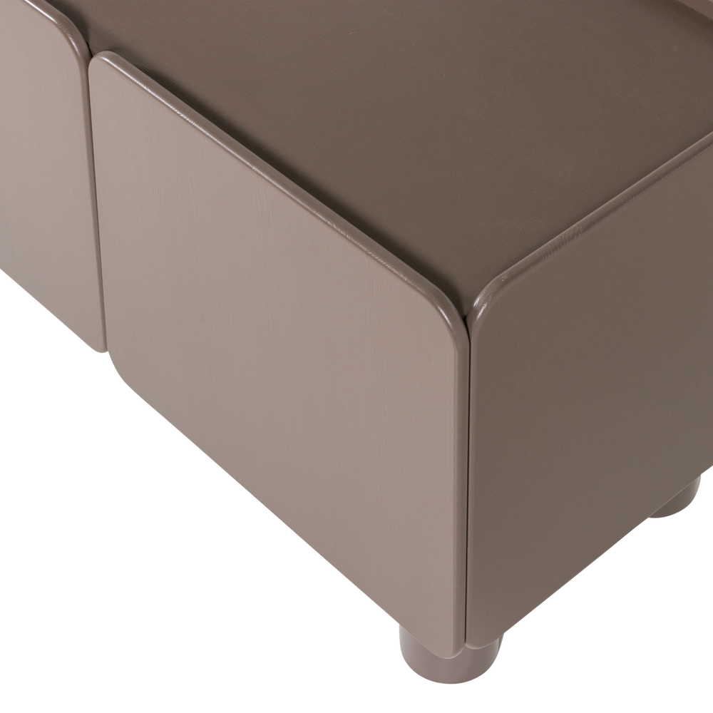 ROOT TV MEUBEL 200 CM GRENEN TRUFFEL BRUIN [fsc]