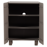 ROOT 2-DEURS KAST GRENEN TRUFFEL BRUIN [fsc]