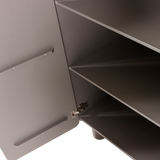 ROOT 2-DEURS KAST GRENEN TRUFFEL BRUIN [fsc]